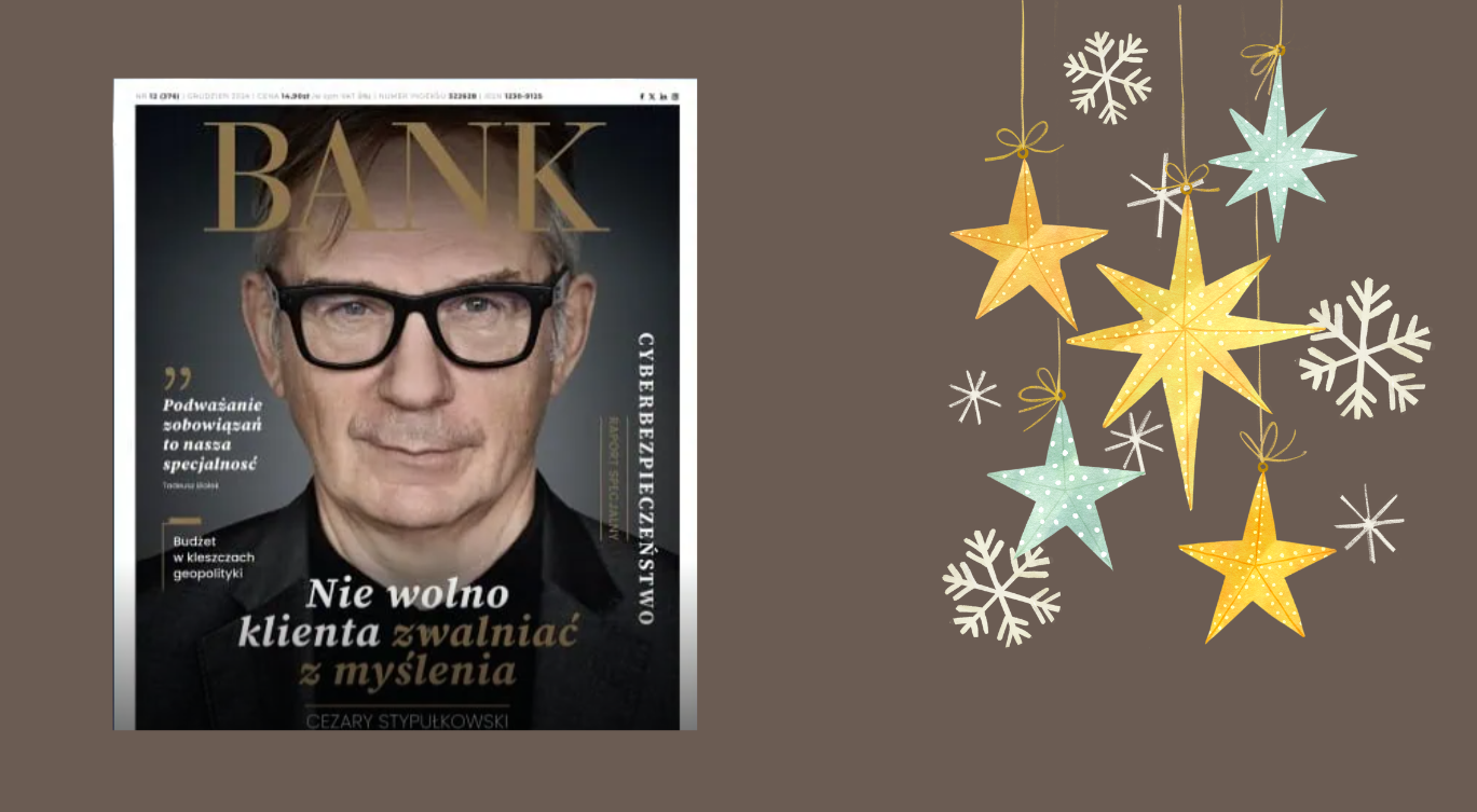 Droga do portu “zdrowie finansowe”-artykuł w miesięczniku Bank